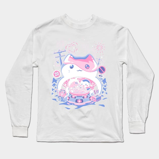 Dango Igloo Long Sleeve T-Shirt by Pixeleyebat